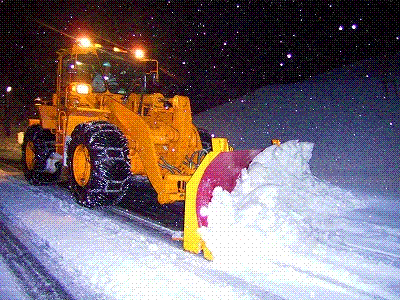 除雪作業の写真