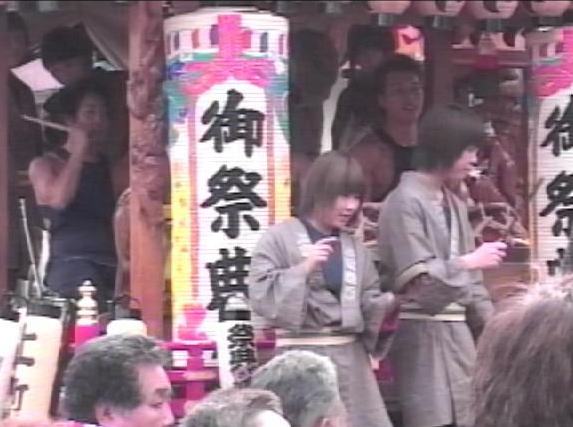 伊王野温泉神社の付け祭