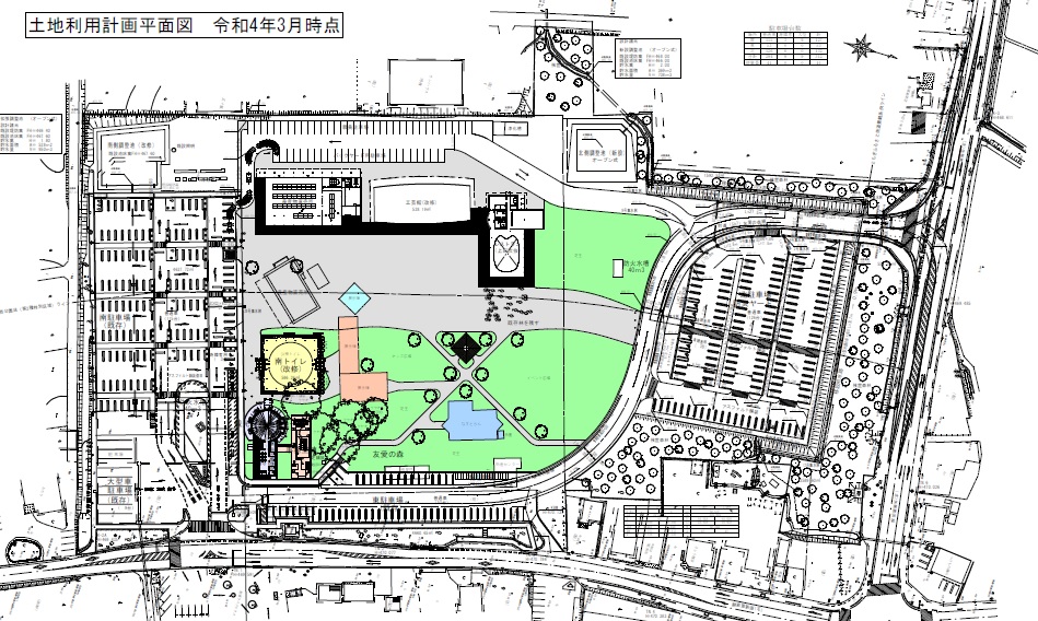 友愛の森計画平面図