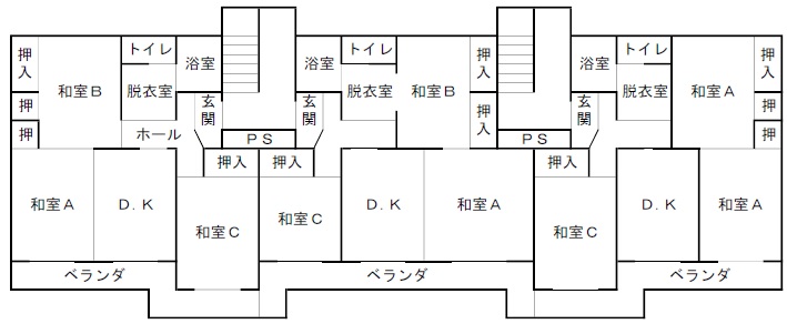 湯本団地間取