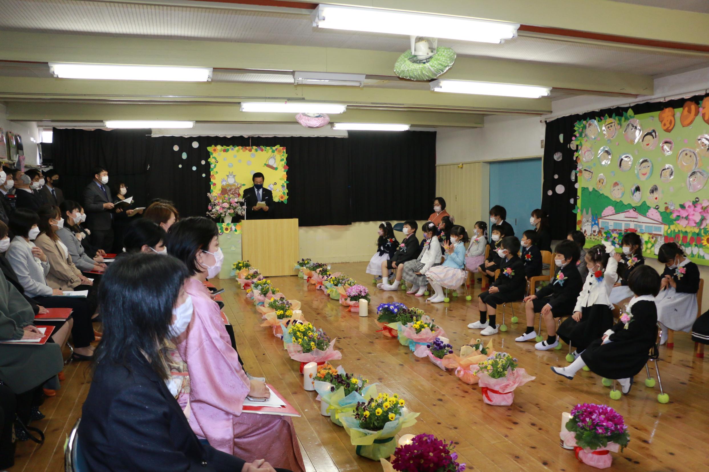 大同保育園閉園式 大同保育園閉園式