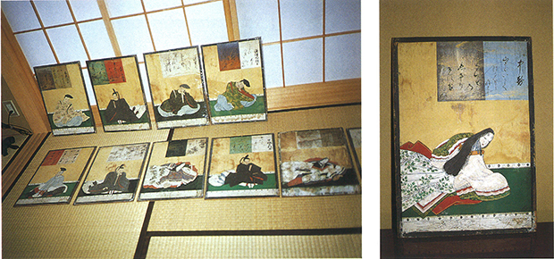 三十六歌仙板額筥共