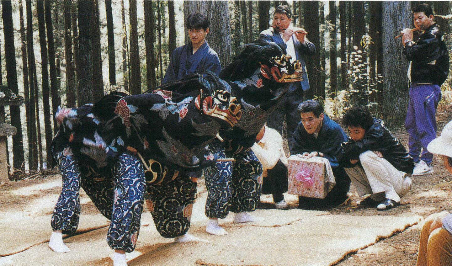 北条の獅子舞 北条の獅子舞
