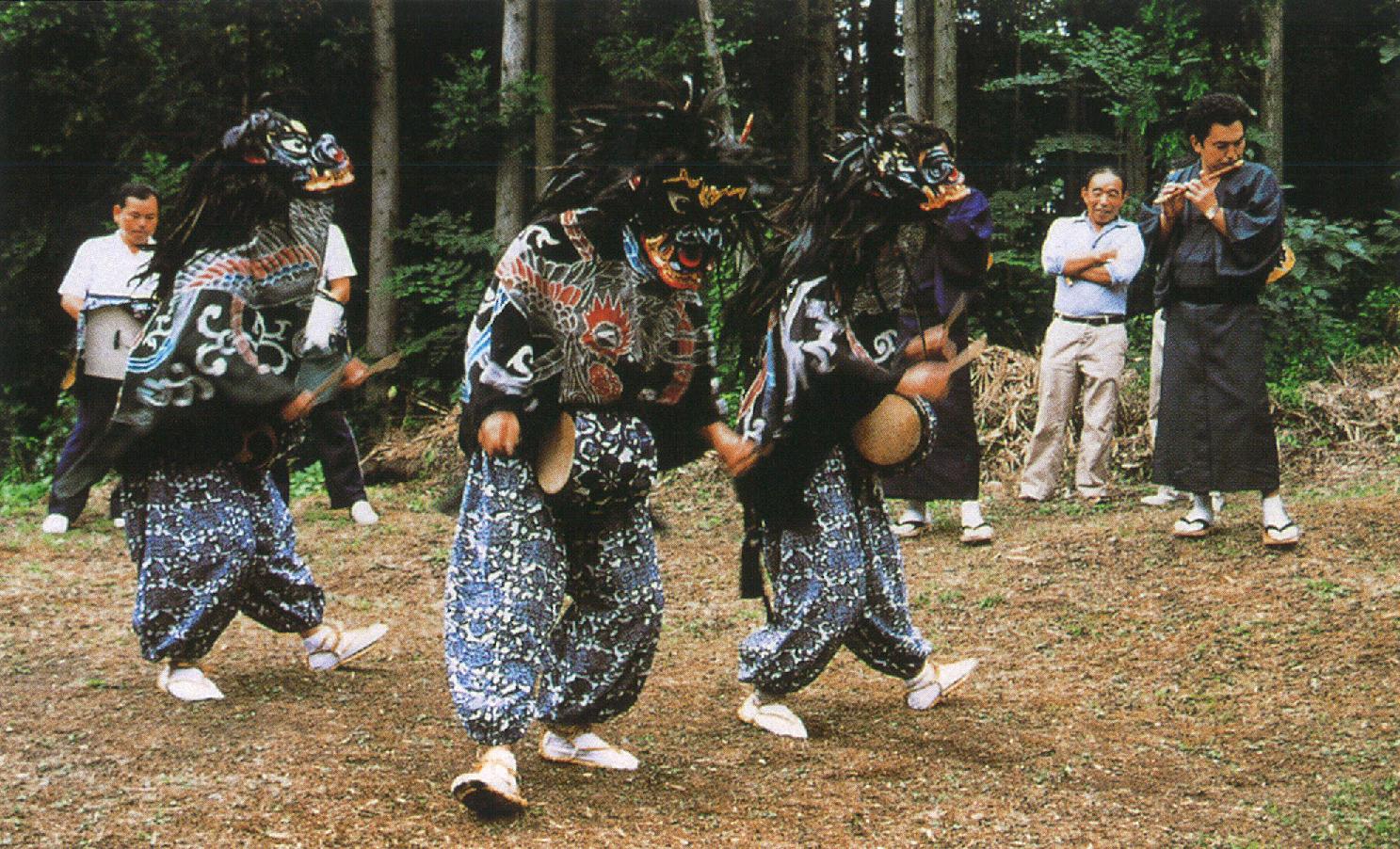 大沢の獅子舞 大沢の獅子舞