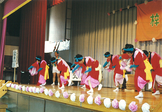梓の笠踊り 梓の笠踊り